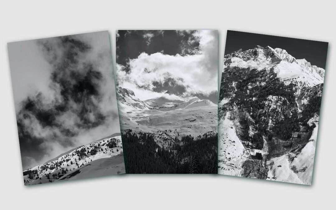Berg Postkarten von Michael Scherer