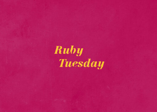 Postkarte - Ruby Tuesday 1