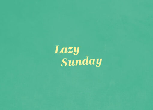 Postkarte - Lazy Sunday 1